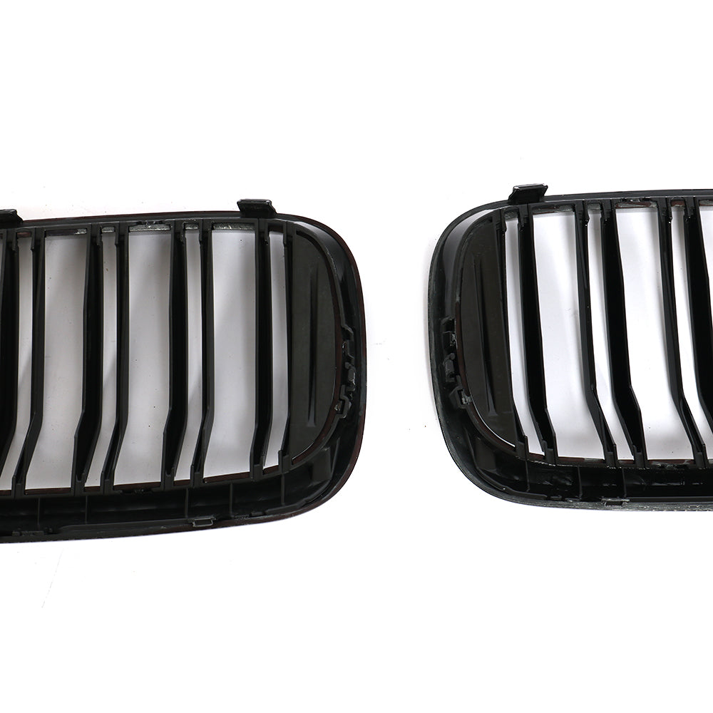 BMW G30 5-Series / BMW F90 M5 - Dual Slat Style Wet Carbon Fiber + ABS Grill