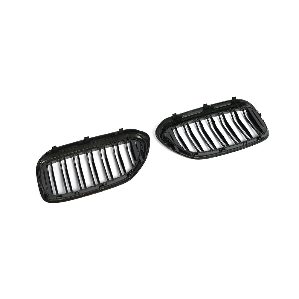 BMW G30 5-Series / BMW F90 M5 - Dual Slat Style Wet Carbon Fiber + ABS Grill