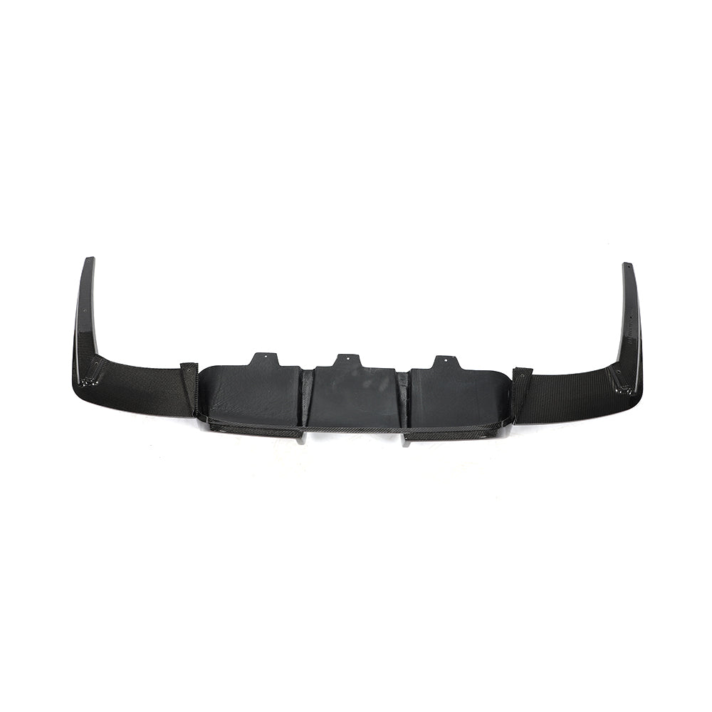 BMW 6-Series Base / BMW M6 - V-Style Wet Carbon Fiber Rear Diffuser