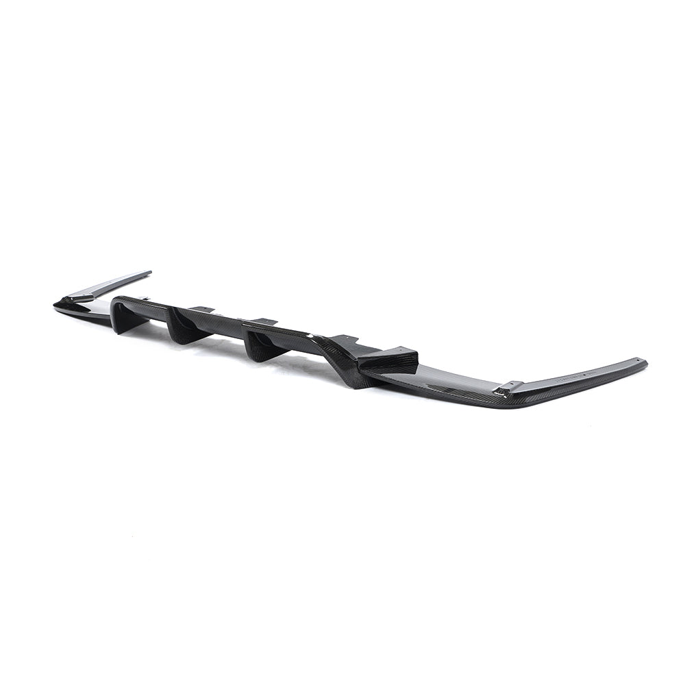 BMW 6-Series Base / BMW M6 - V-Style Wet Carbon Fiber Rear Diffuser
