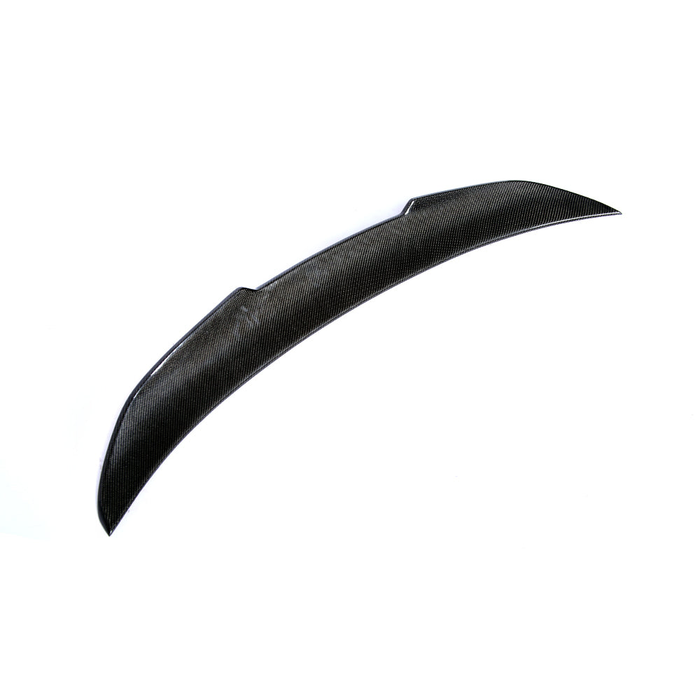 BMW F10 5-Series M-Sport / M5 - PSM Style Wet Carbon Fiber Rear Trunk Spoiler