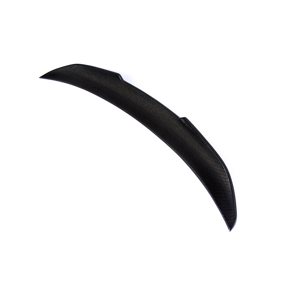 BMW F10 5-Series M-Sport / M5 - PSM Style Wet Carbon Fiber Rear Trunk Spoiler