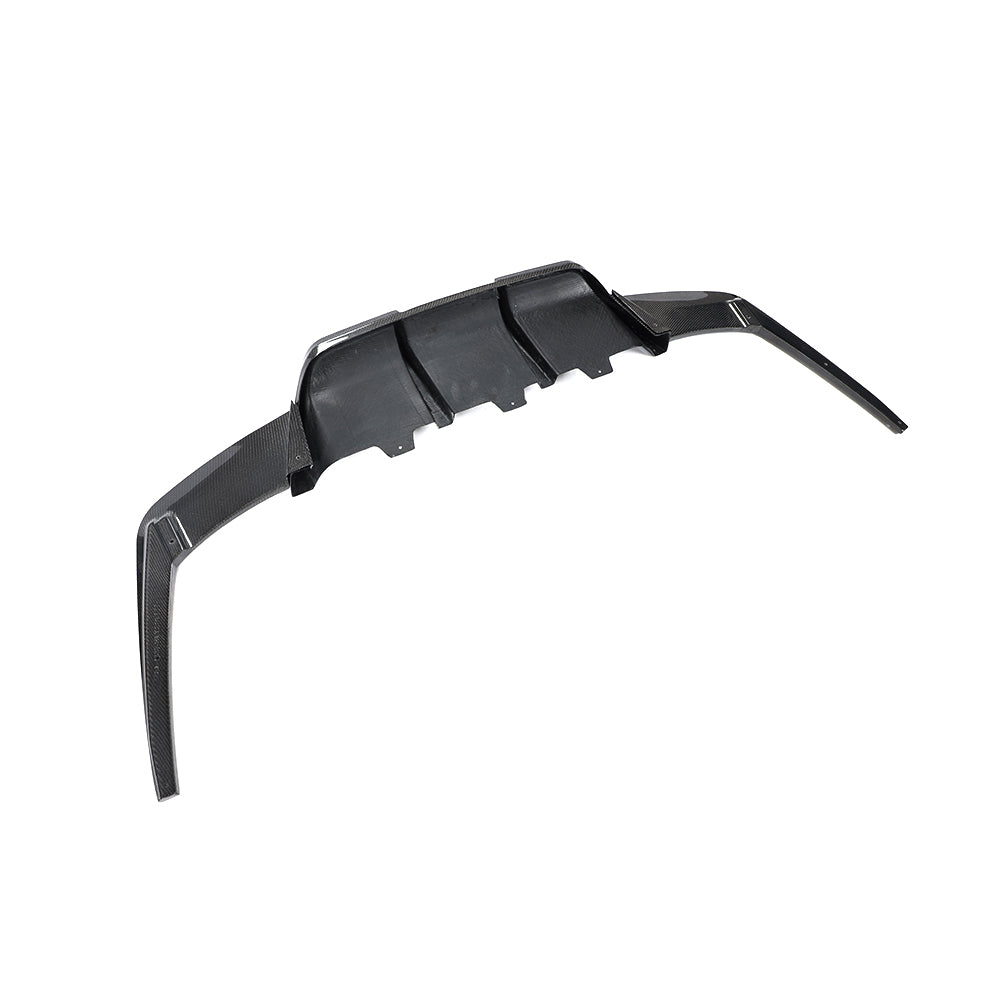 BMW 6-Series Base / BMW M6 - V-Style Wet Carbon Fiber Rear Diffuser