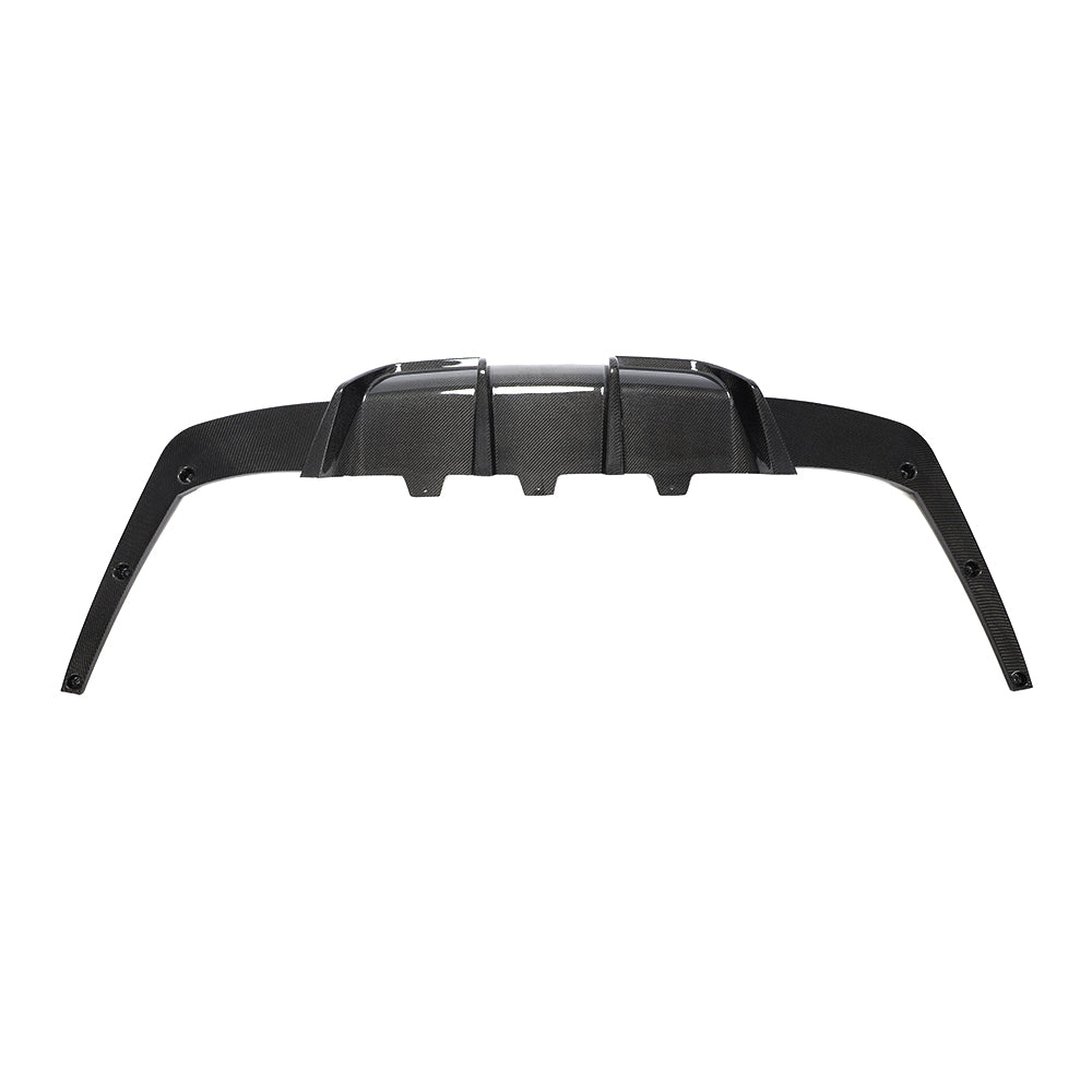 BMW 6-Series Base / BMW M6 - V-Style Wet Carbon Fiber Rear Diffuser