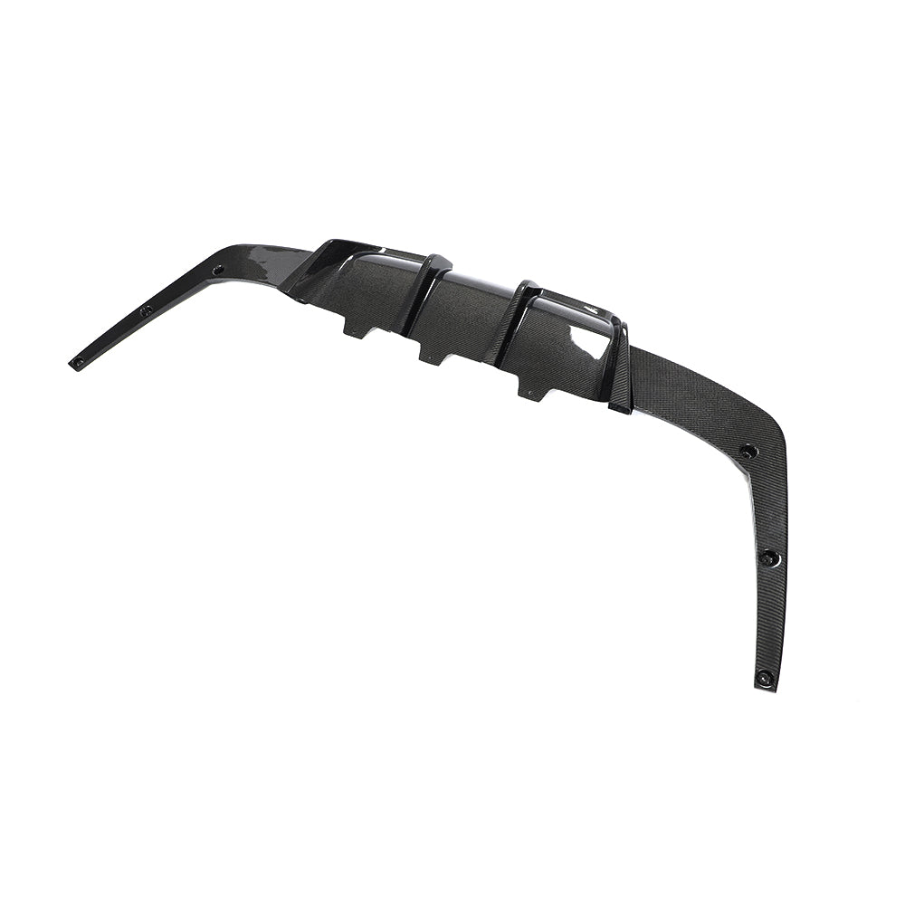 BMW 6-Series Base / BMW M6 - V-Style Wet Carbon Fiber Rear Diffuser