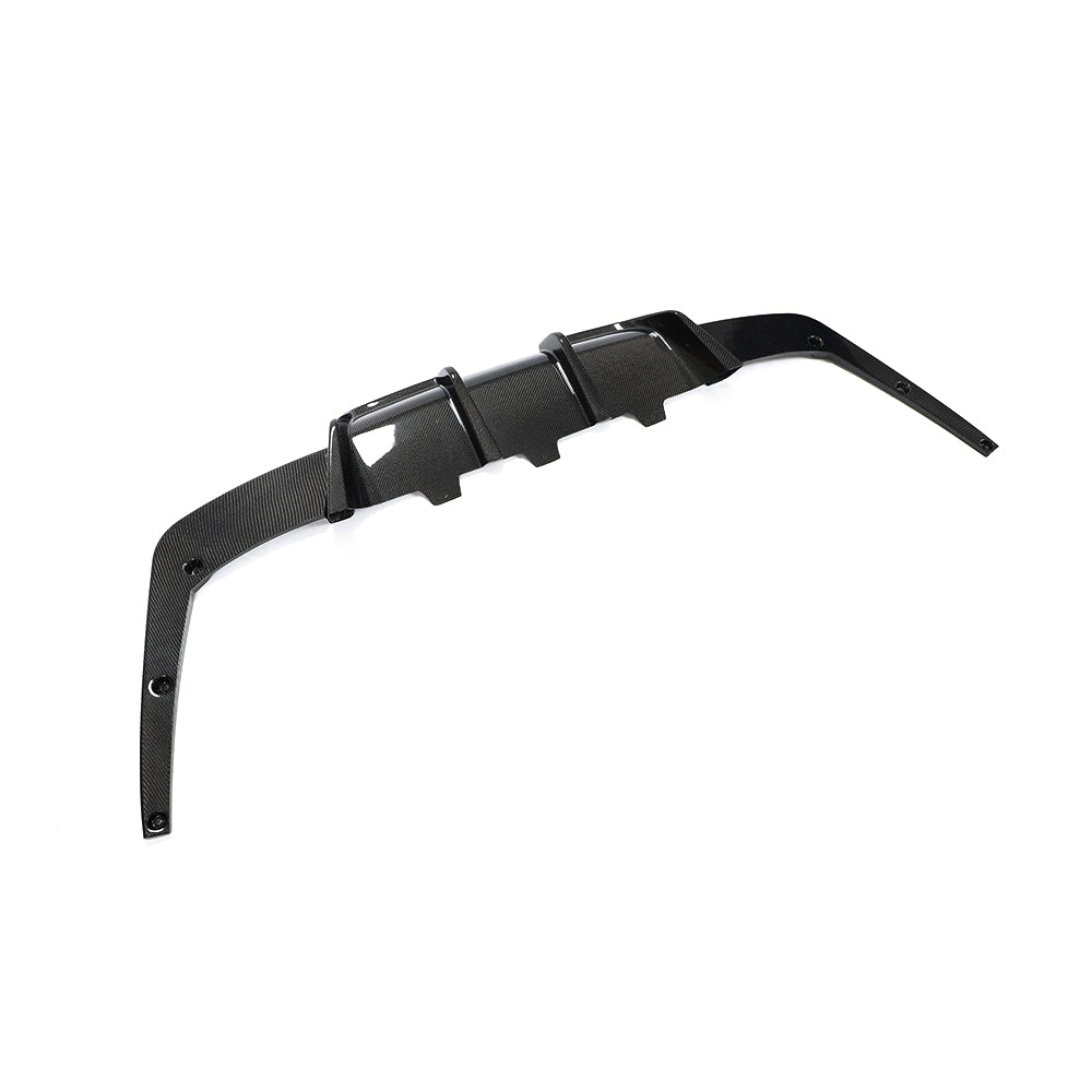BMW 6-Series Base / BMW M6 - V-Style Wet Carbon Fiber Rear Diffuser