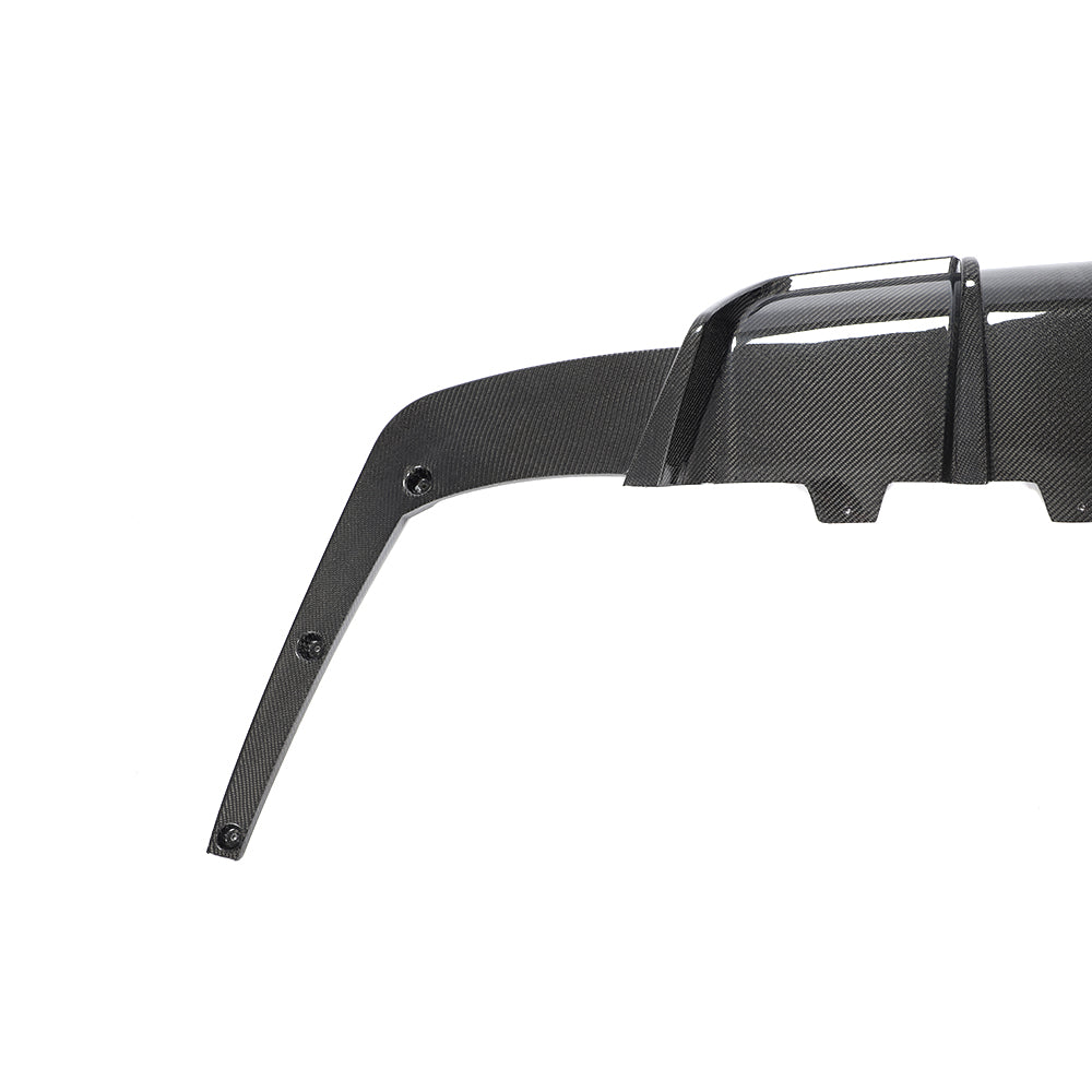 BMW 6-Series Base / BMW M6 - V-Style Wet Carbon Fiber Rear Diffuser