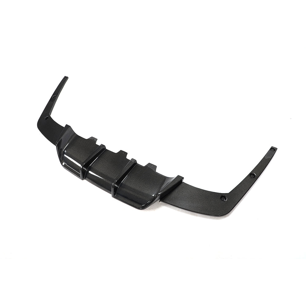 BMW 6-Series Base / BMW M6 - V-Style Wet Carbon Fiber Rear Diffuser