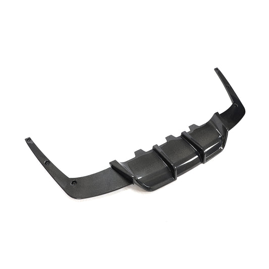 BMW 6-Series Base / BMW M6 - V-Style Wet Carbon Fiber Rear Diffuser