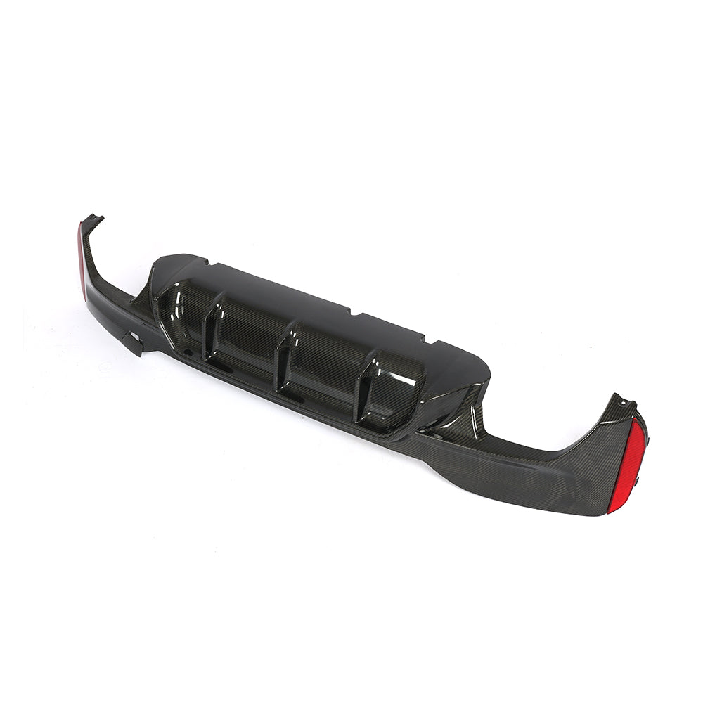 BMW G30 5-Series / BMW F90 M5 - P Style Wet Carbon Fiber Rear Diffuser