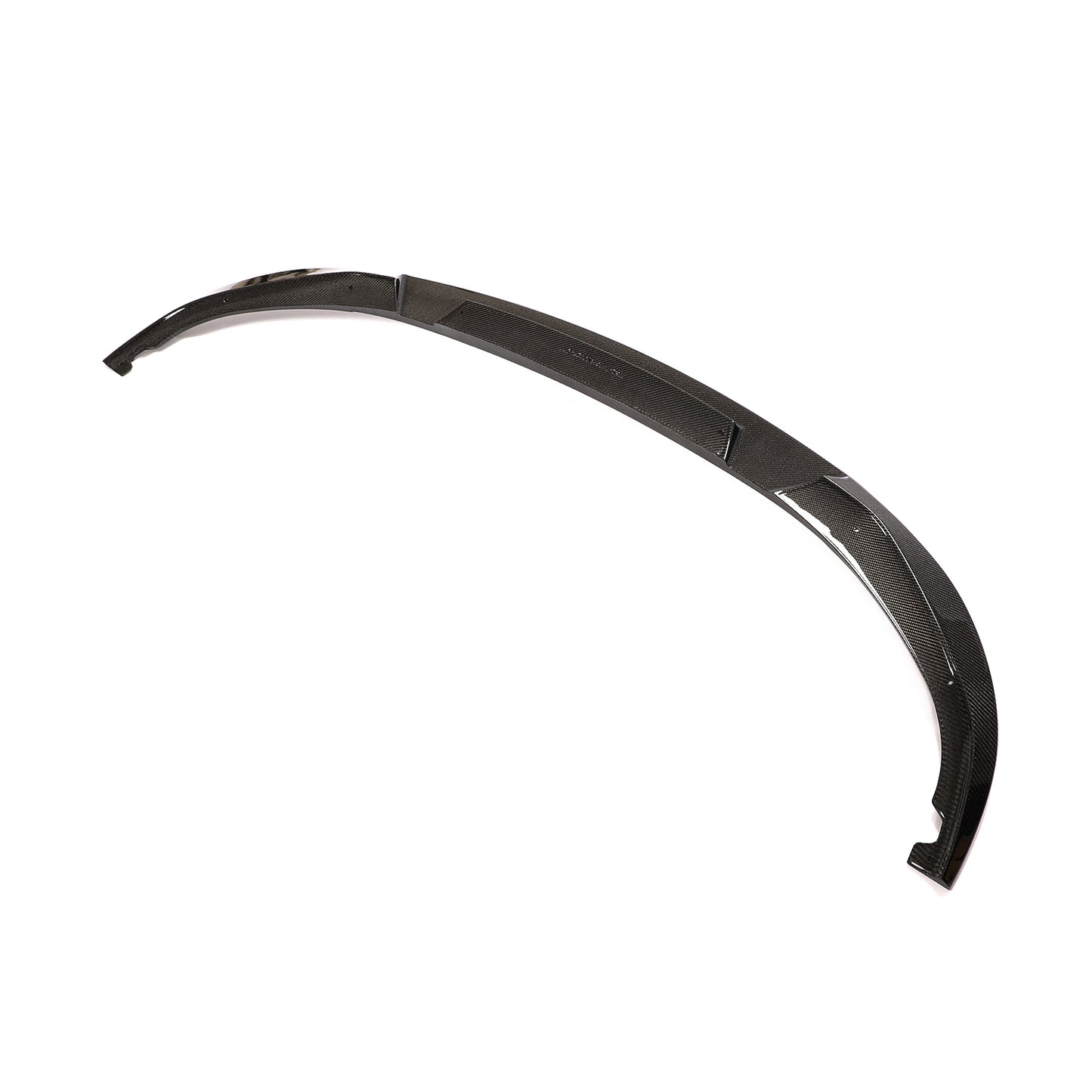 BMW G30 5-Series - 3D Style Wet Carbon Fiber Front Lip