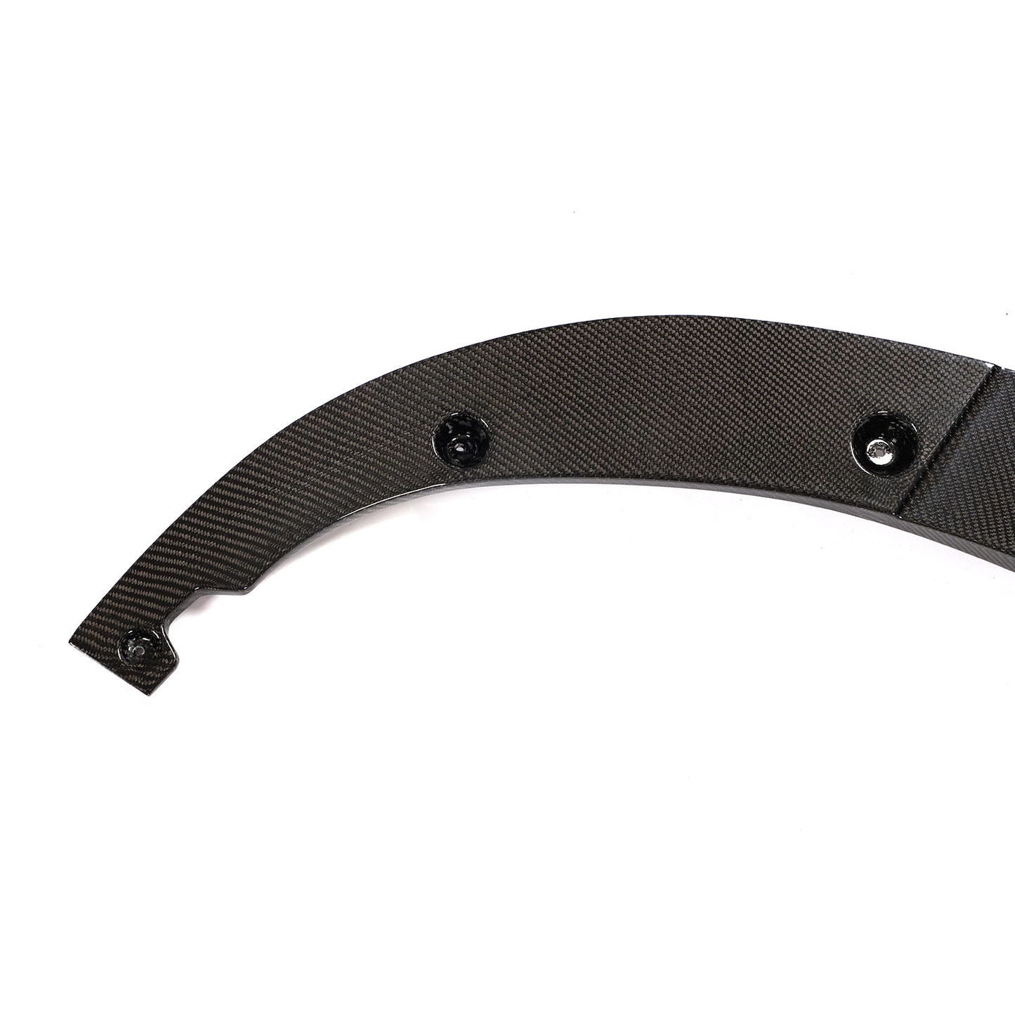 BMW G30 5-Series - 3D Style Wet Carbon Fiber Front Lip