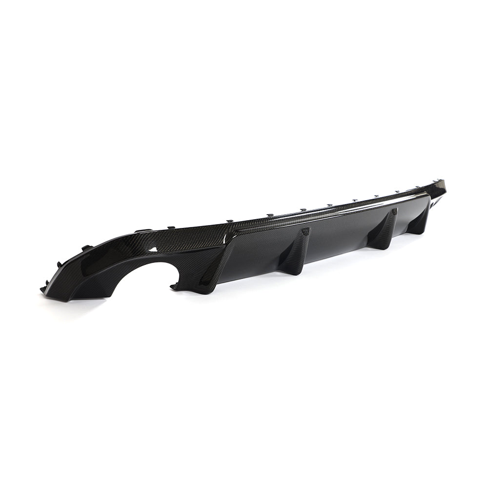 BMW G26 4-Series M-Sport - Wet Carbon Fiber Rear Diffuser V2