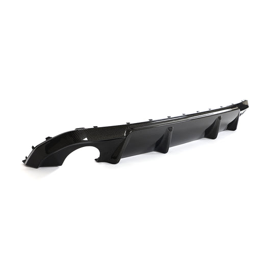 BMW G26 4-Series M-Sport - Wet Carbon Fiber Rear Diffuser V2