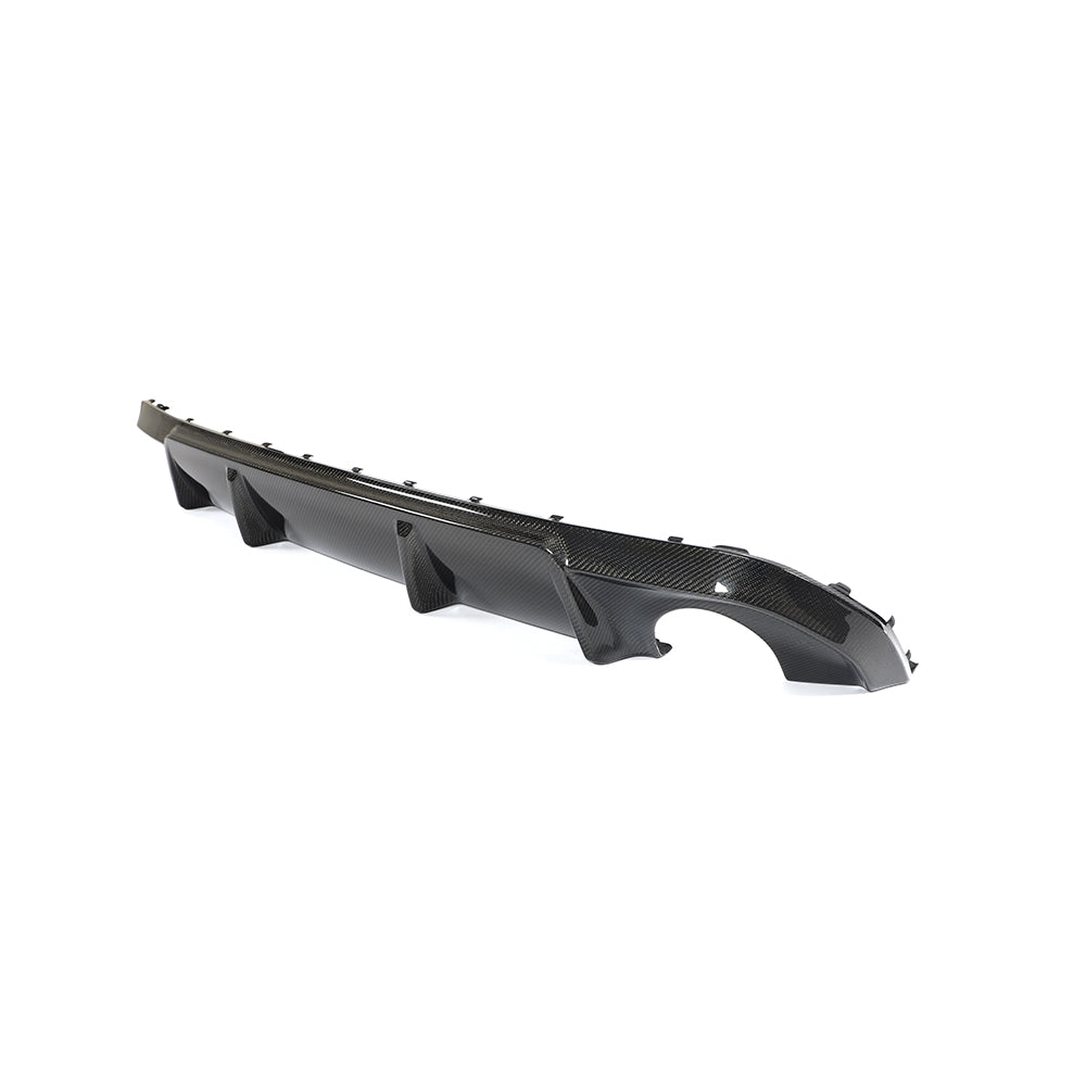 BMW G26 4-Series M-Sport - Wet Carbon Fiber Rear Diffuser V2