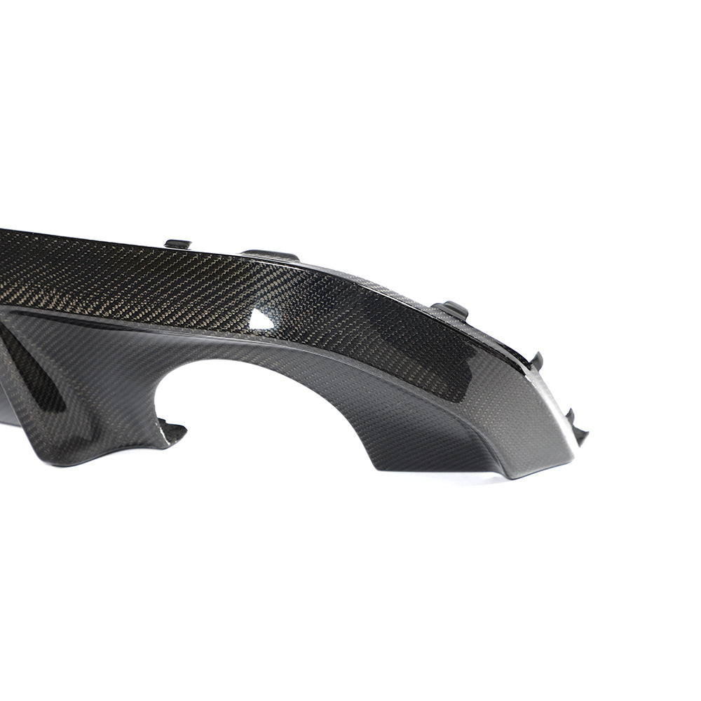 BMW G26 4-Series M-Sport - Wet Carbon Fiber Rear Diffuser V2