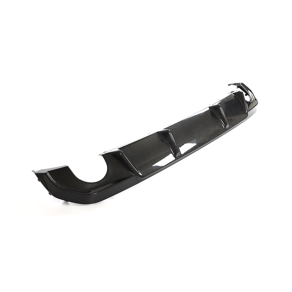 BMW G26 4-Series M-Sport - Wet Carbon Fiber Rear Diffuser V2