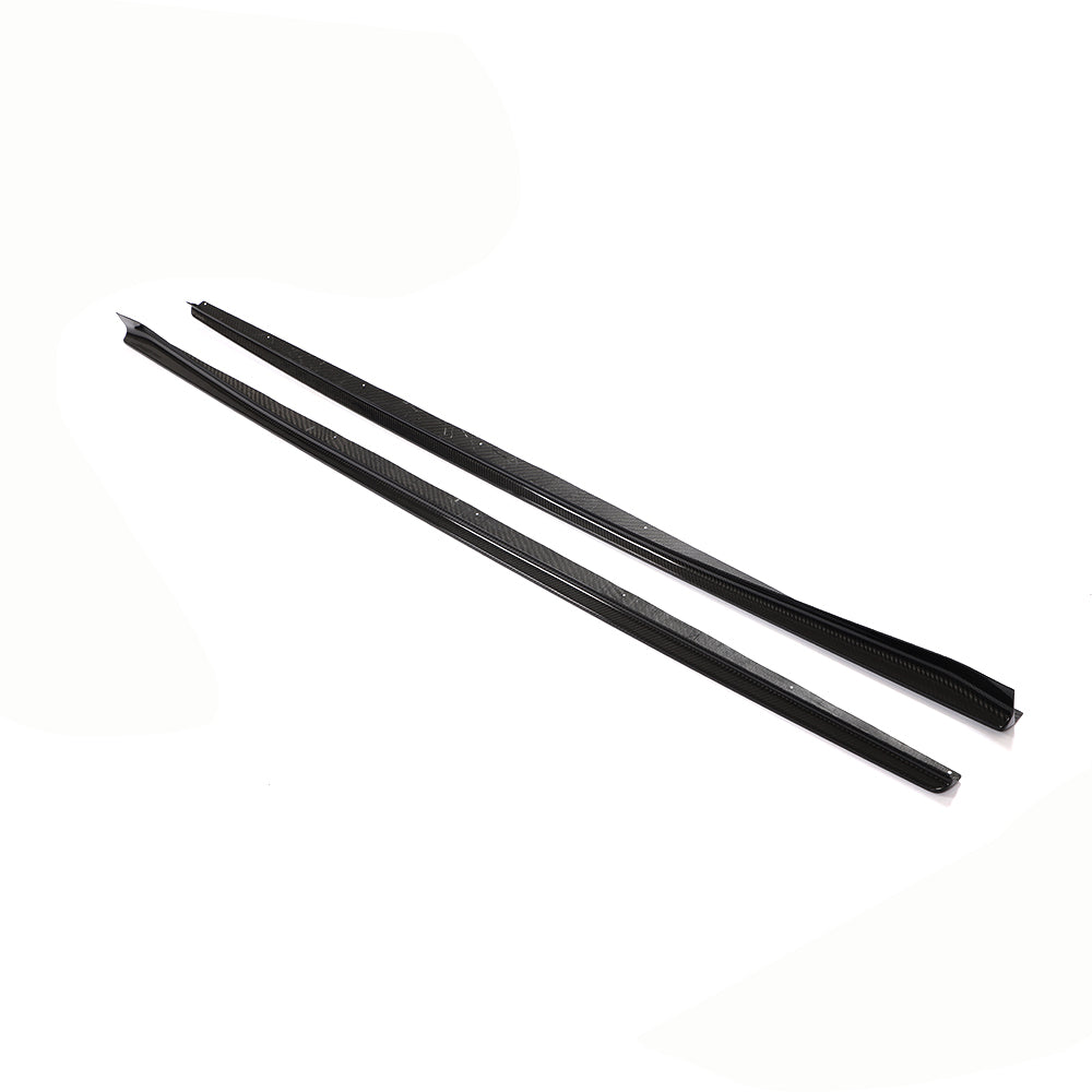 BMW 8-Series G16 / M8 F93 - 3D Style Dry Carbon Fiber Side Skirts