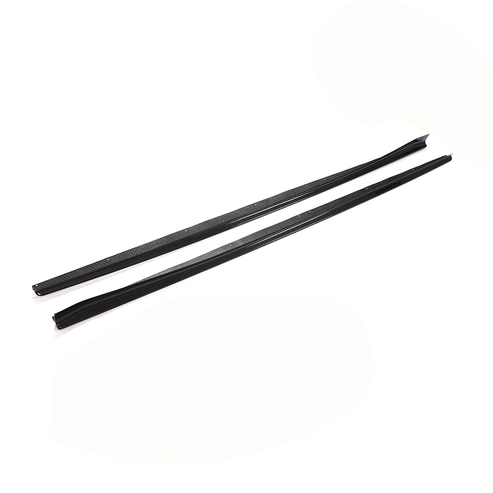 BMW 8-Series G16 / M8 F93 - 3D Style Dry Carbon Fiber Side Skirts