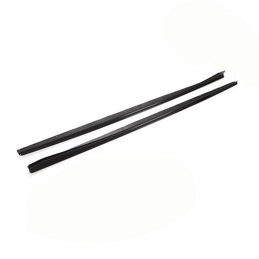 BMW 8-Series G16 / M8 F93 - 3D Style Dry Carbon Fiber Side Skirts