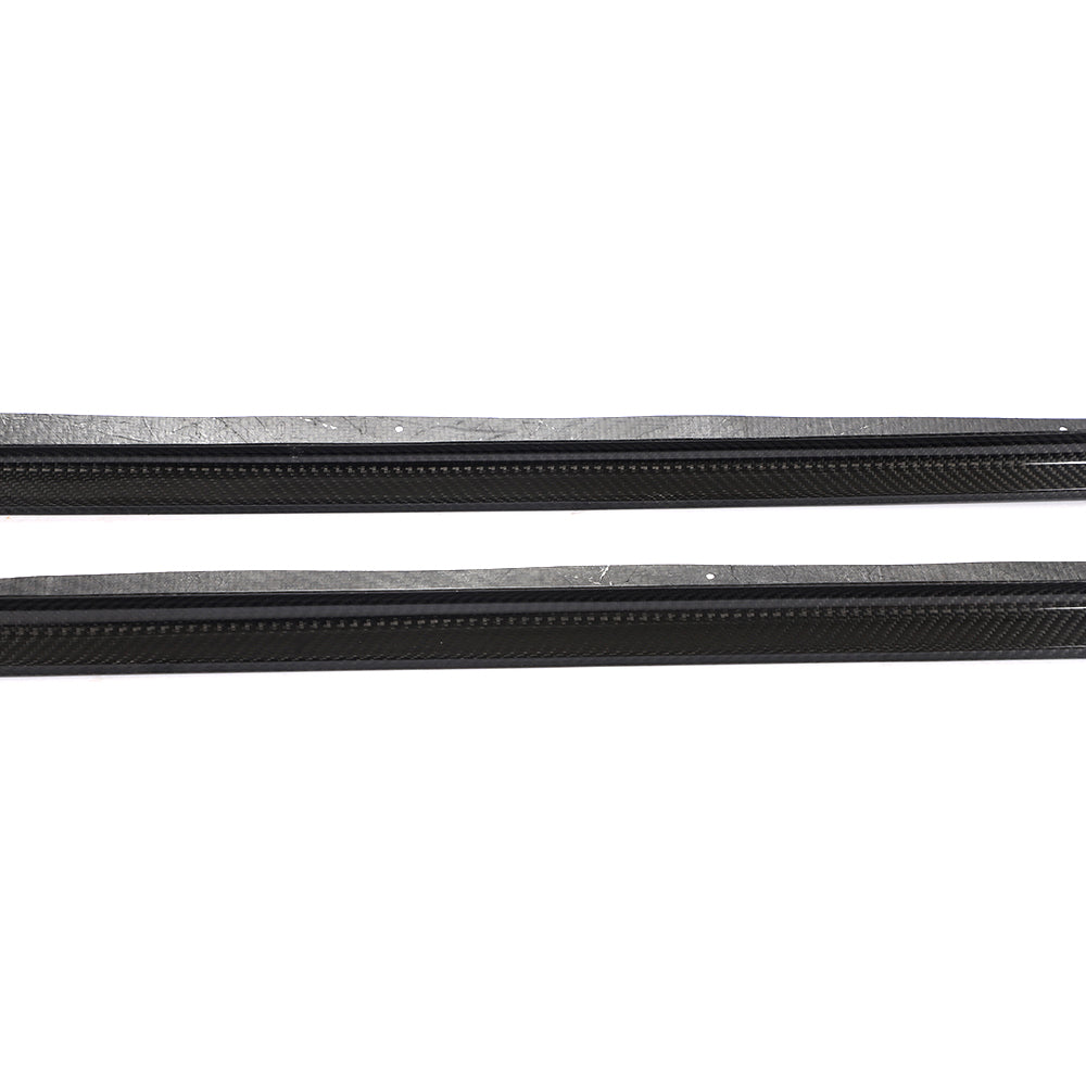 BMW 8-Series G16 / M8 F93 - 3D Style Dry Carbon Fiber Side Skirts