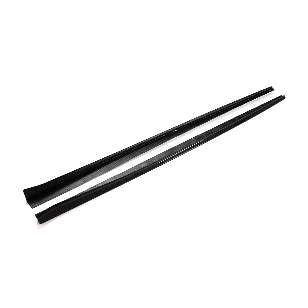 BMW 8-Series G16 / M8 F93 - 3D Style Dry Carbon Fiber Side Skirts