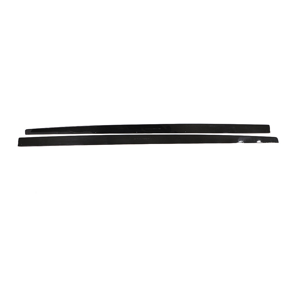 BMW 8-Series G16 / M8 F93 - 3D Style Dry Carbon Fiber Side Skirts