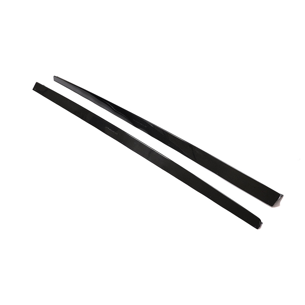 BMW 8-Series G16 / M8 F93 - 3D Style Dry Carbon Fiber Side Skirts