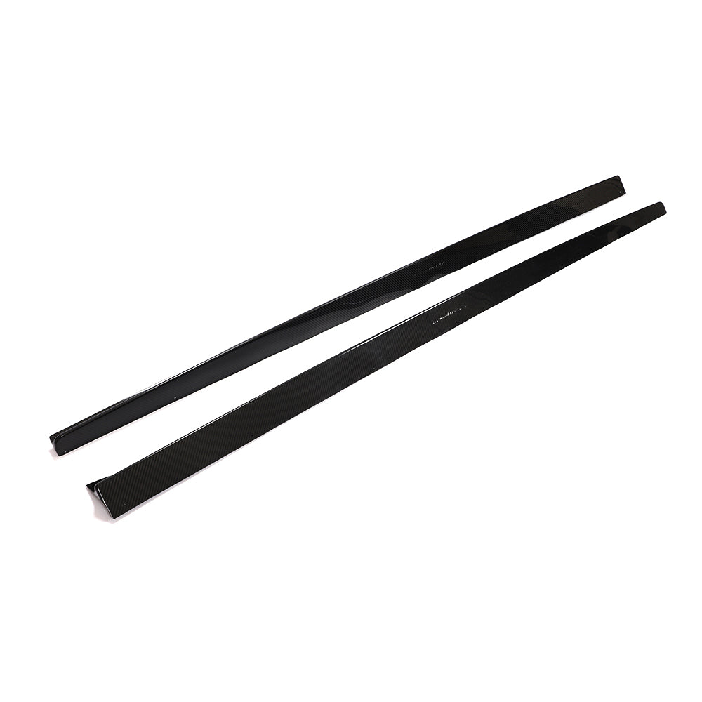 BMW 8-Series G16 / M8 F93 - 3D Style Dry Carbon Fiber Side Skirts