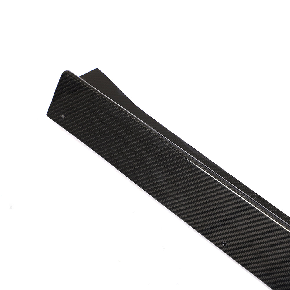 BMW 8-Series G16 / M8 F93 - 3D Style Dry Carbon Fiber Side Skirts