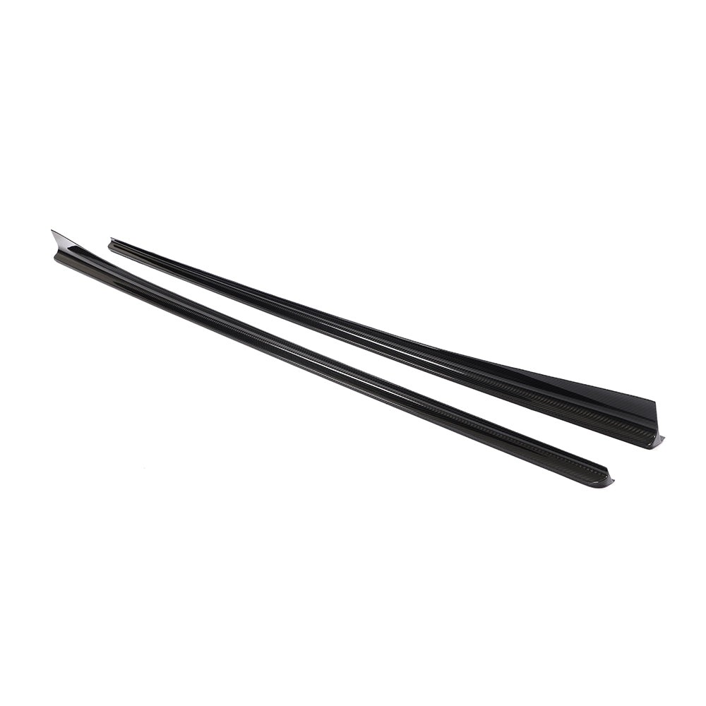 BMW 8-Series G14 / G15 - 3D Style Dry Carbon Fiber Side Skirts