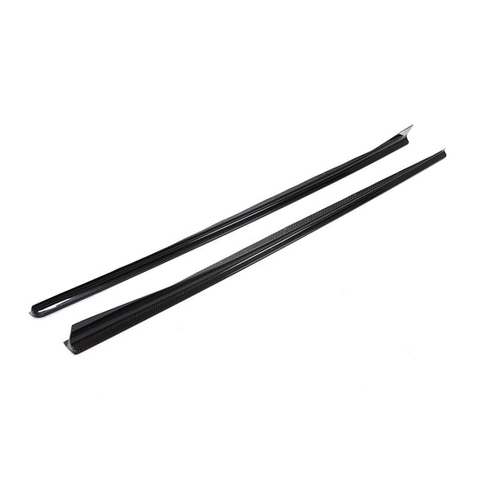 BMW 8-Series G14 / G15 - 3D Style Dry Carbon Fiber Side Skirts