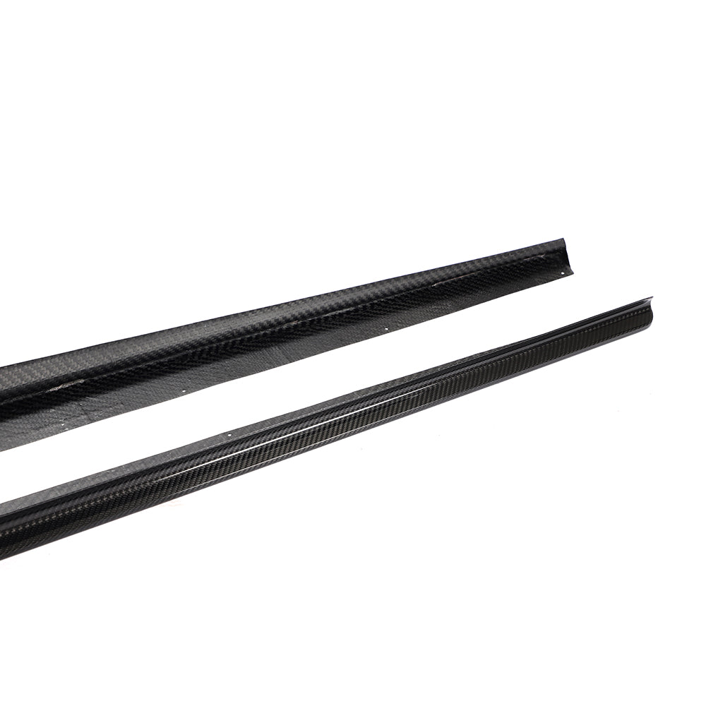 BMW 8-Series G14 / G15 - 3D Style Dry Carbon Fiber Side Skirts