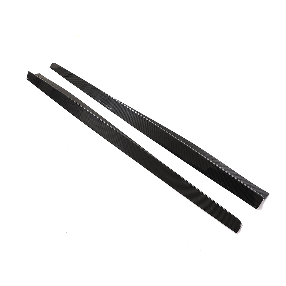 BMW 8-Series G14 / G15 - 3D Style Dry Carbon Fiber Side Skirts