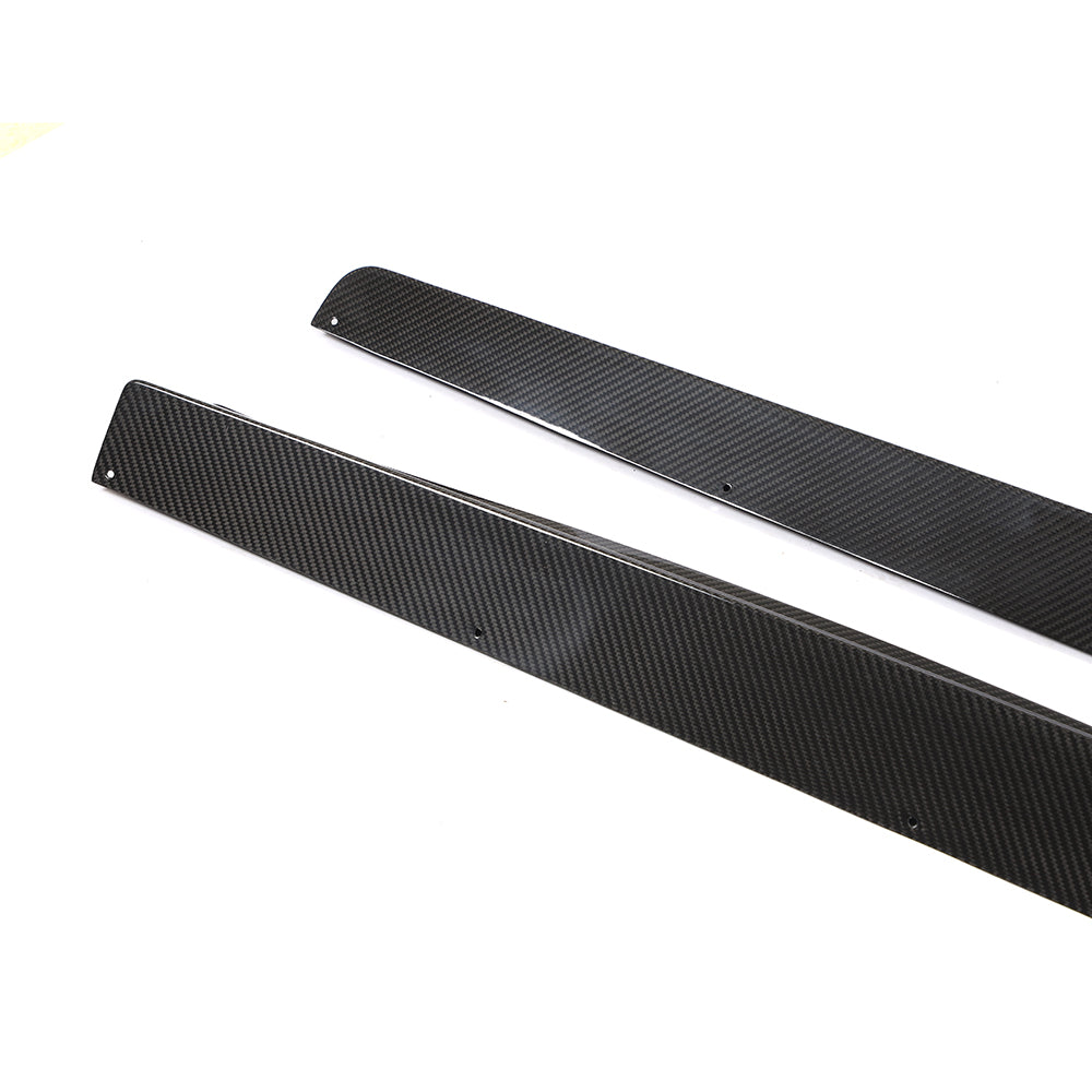 BMW 8-Series G14 / G15 - 3D Style Dry Carbon Fiber Side Skirts