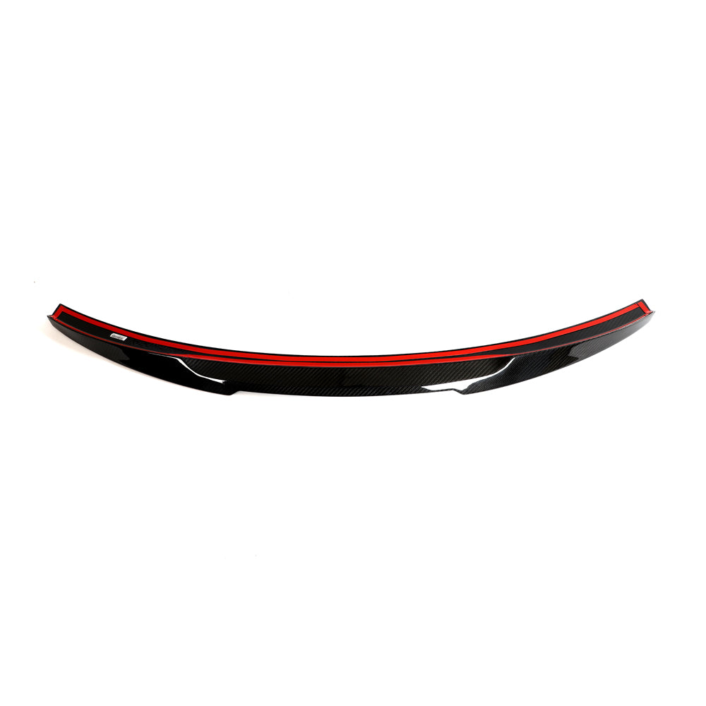 BMW G82 M4 / G22 4-Series - M4 Style Dry Carbon Fiber Rear Spoiler