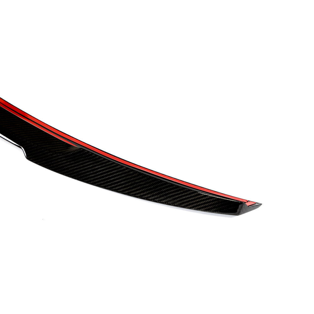 BMW G82 M4 / G22 4-Series - M4 Style Dry Carbon Fiber Rear Spoiler