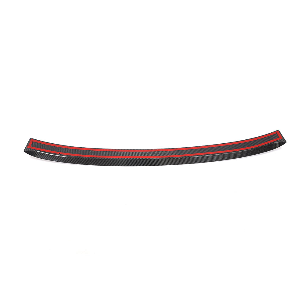BMW 6-Series M-Sport / BMW M6 - Roof Spoiler Style Wet Carbon Fiber Rear Trunk Spoiler