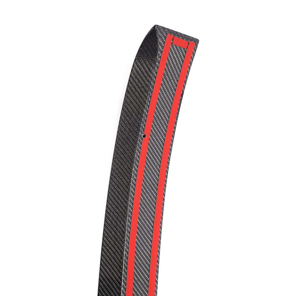 BMW 6-Series M-Sport / BMW M6 - Roof Spoiler Style Wet Carbon Fiber Rear Trunk Spoiler