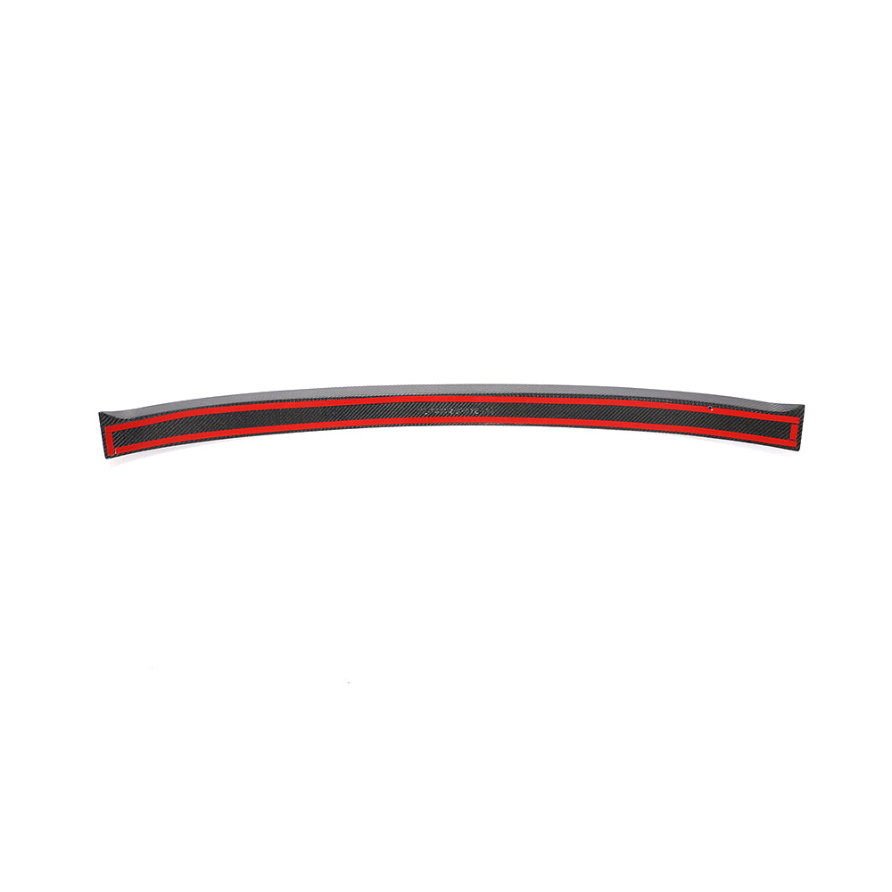 BMW 6-Series M-Sport / BMW M6 - Roof Spoiler Style Wet Carbon Fiber Rear Trunk Spoiler