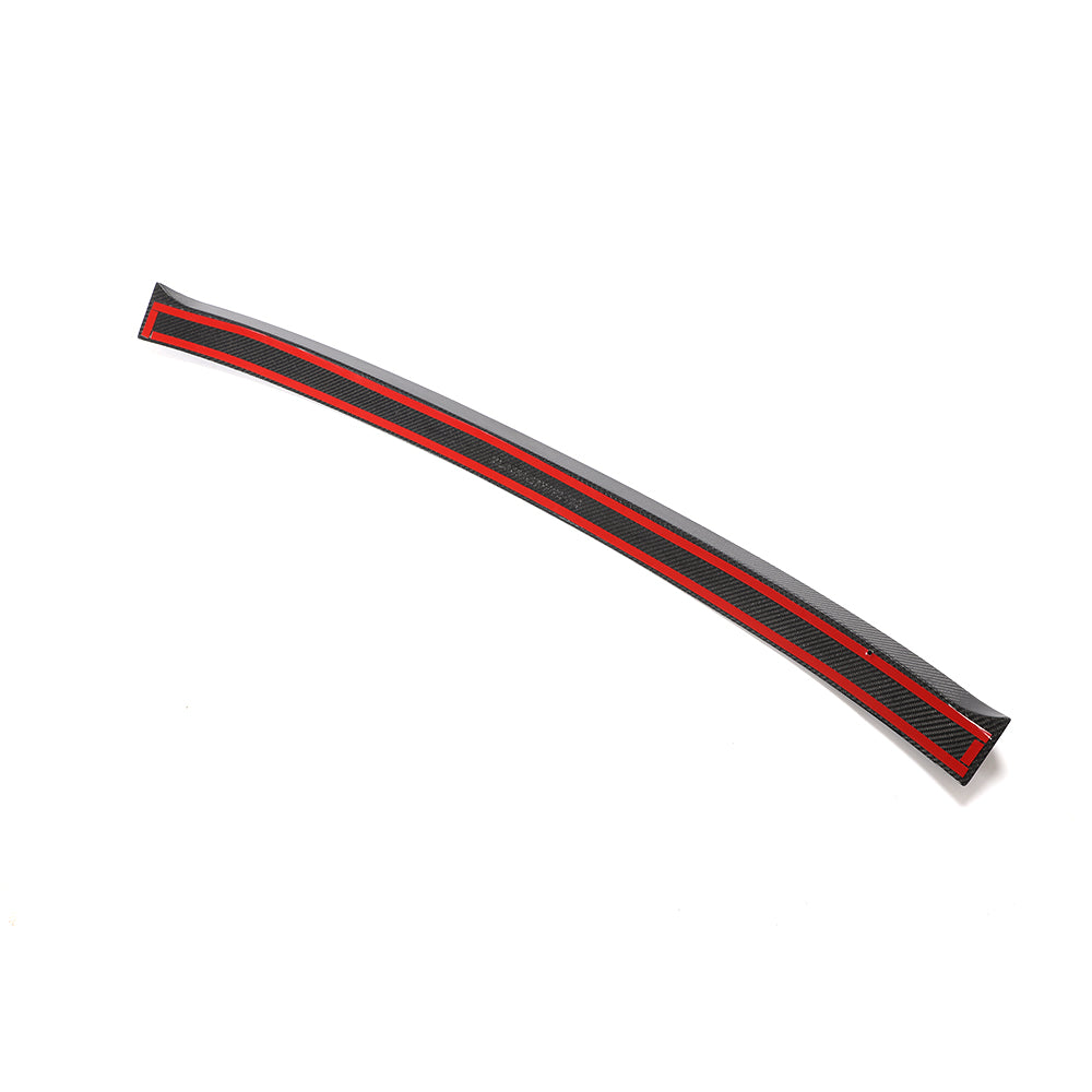 BMW 6-Series M-Sport / BMW M6 - Roof Spoiler Style Wet Carbon Fiber Rear Trunk Spoiler