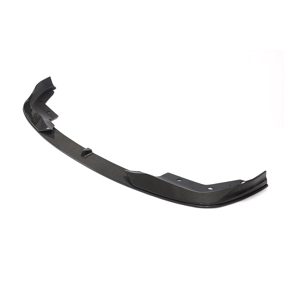 BMW G20 3 Series - Single Side Wet Carbon Fiber Front Lip Design Two
