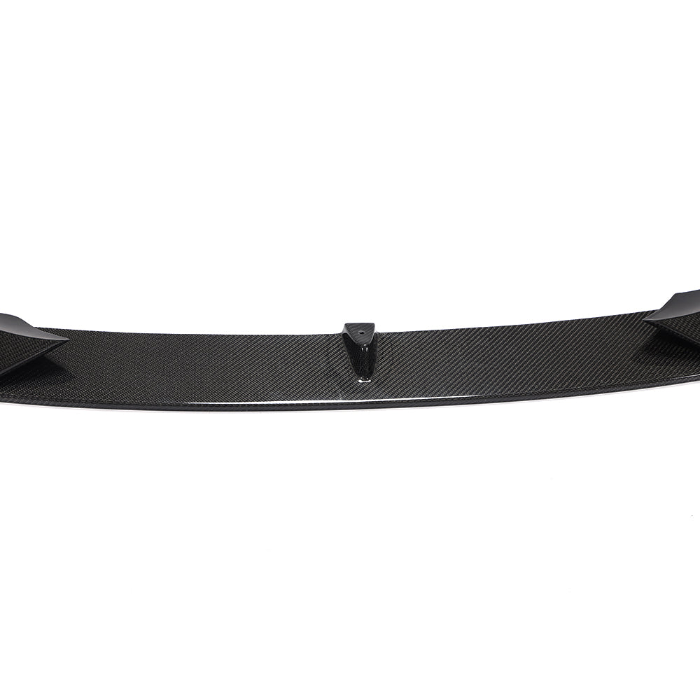 BMW G20 3 Series - Single Side Wet Carbon Fiber Front Lip Design Two