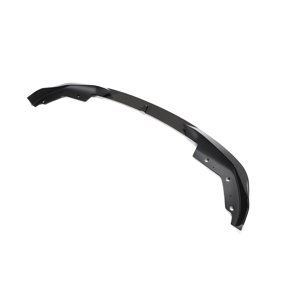 BMW G20 3 Series - Single Side Wet Carbon Fiber Front Lip Design Two