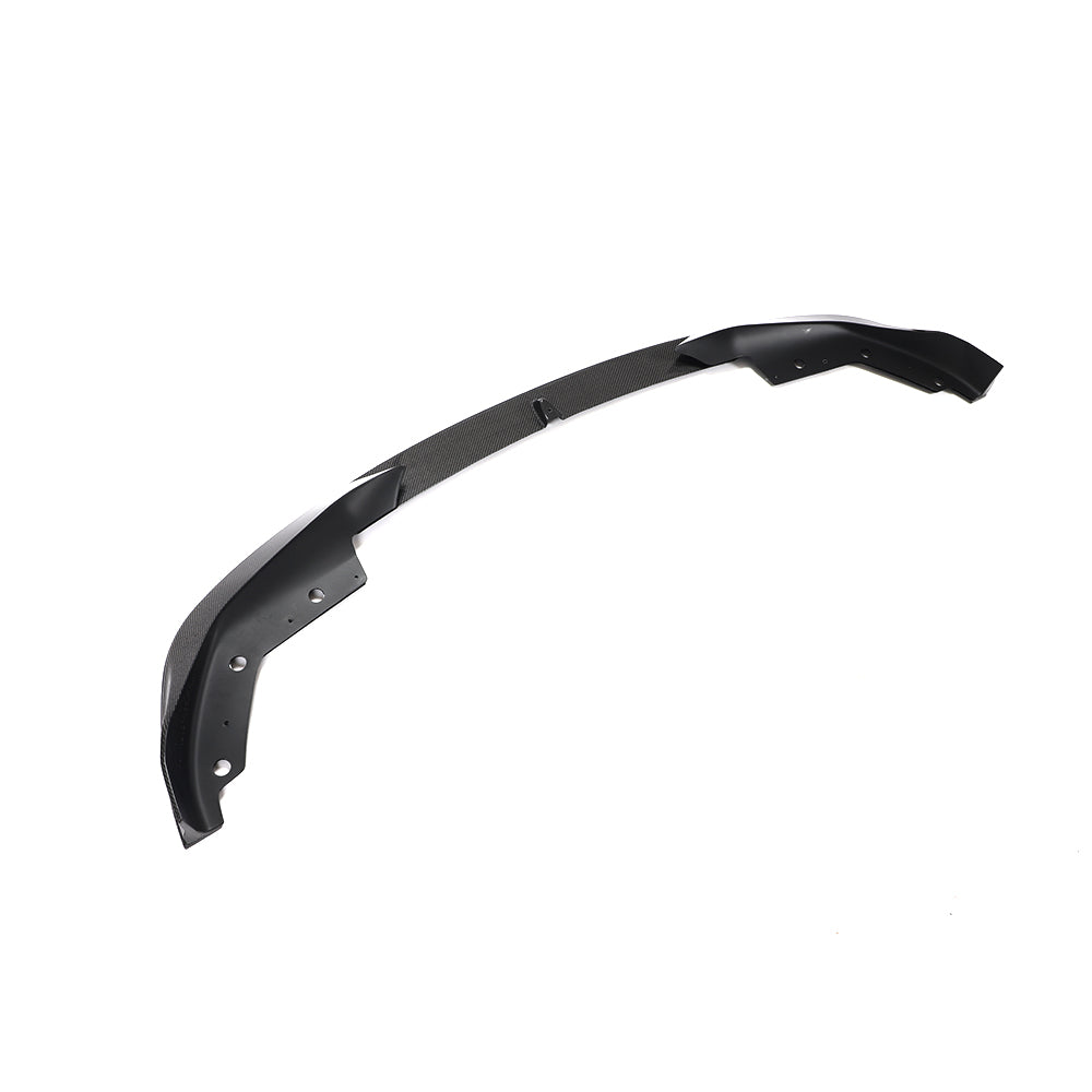 BMW G20 3 Series - Single Side Wet Carbon Fiber Front Lip Design Two