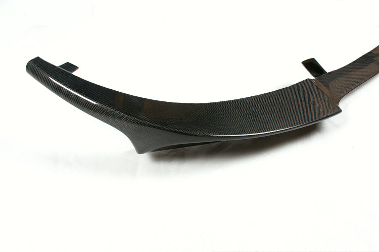 BMW F10 5-Series M-Sport - V Style Wet Carbon Fiber Front Lip
