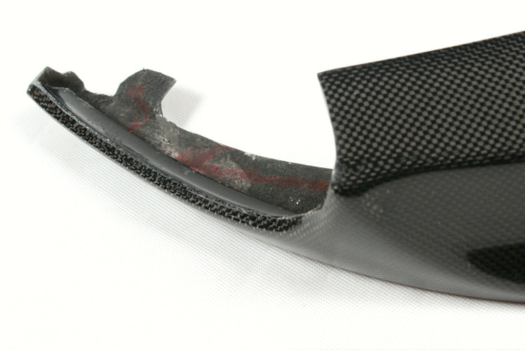 BMW F10 5-Series M-Sport - V Style Wet Carbon Fiber Front Lip
