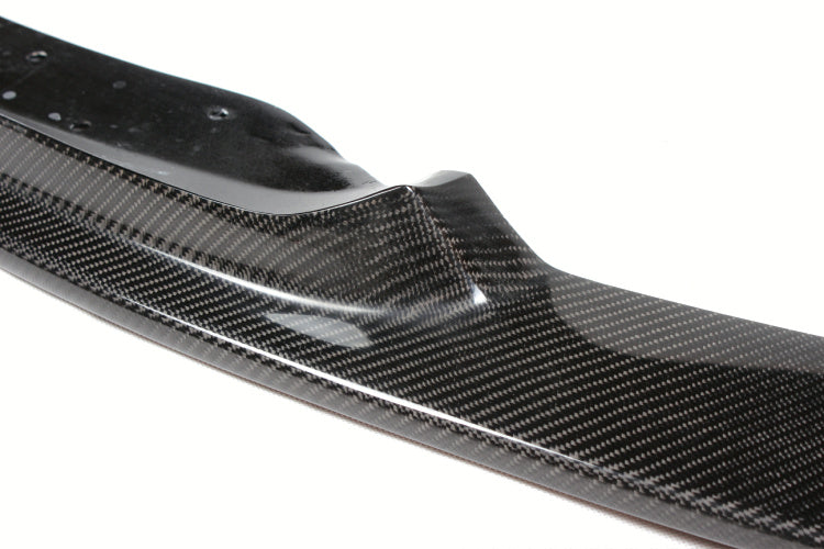 BMW 3-Series F30 - H Style Wet Carbon Fiber Front Lip