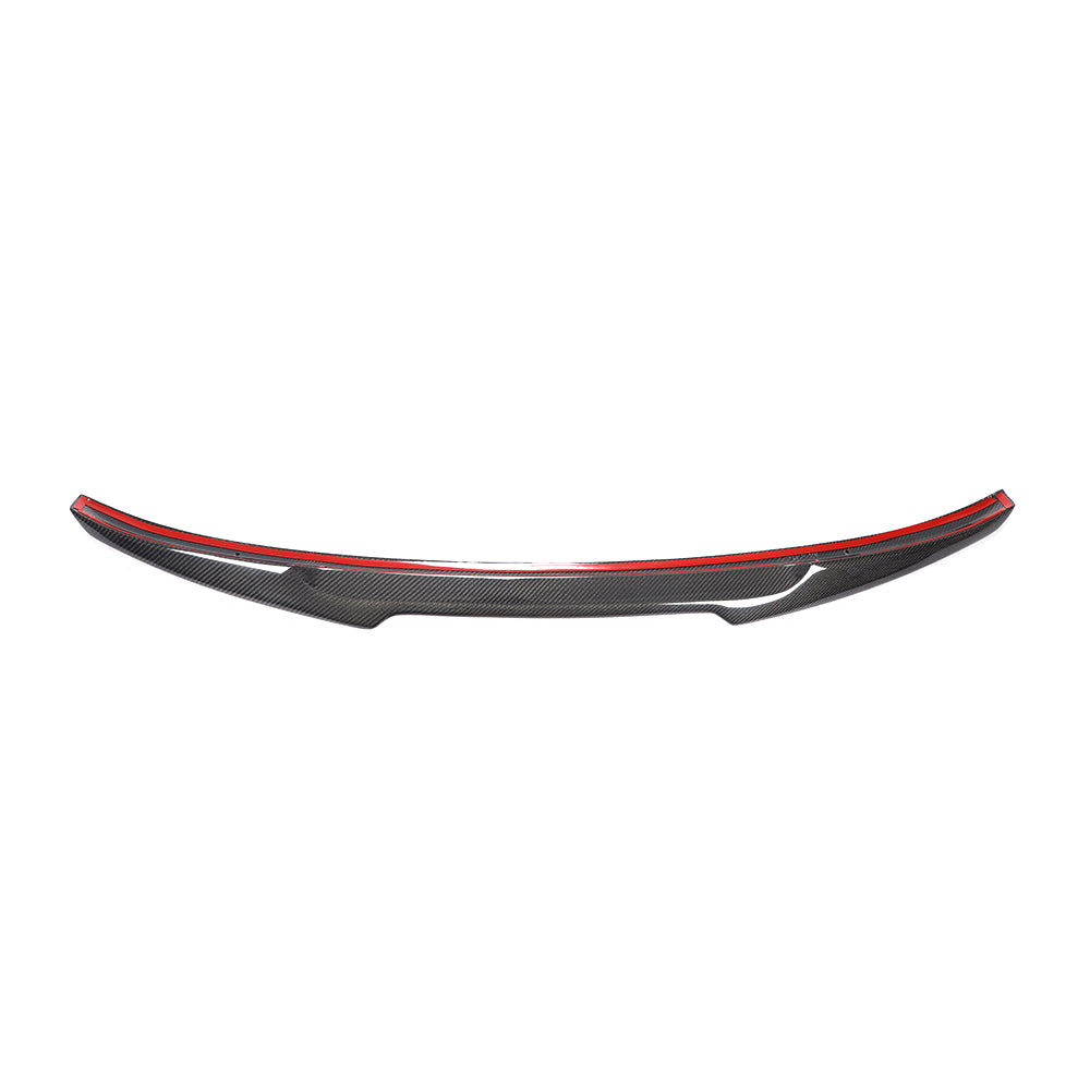 BMW G30 5-Series / BMW F90 M5 - M4 Style Wet Carbon Fiber Rear Trunk Spoiler