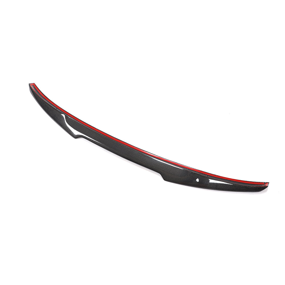 BMW G30 5-Series / BMW F90 M5 - M4 Style Wet Carbon Fiber Rear Trunk Spoiler